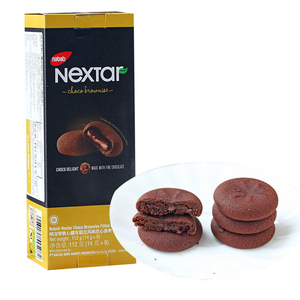 Galletas Rellenas <span class=keywords><strong>de</strong></span> Chocolate Nextar, Galletas Tipo <span class=keywords><strong>Brownie</strong></span>, 112g, Galletas Tipo Sándwich, Snacks Asiáticos - Product Image 5
