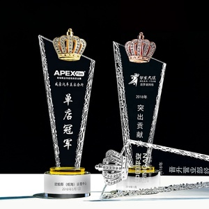 K9 Diamond Crystal Award <b>Cup</b> <b>Trophy</b> Custom Made - Product Image 3