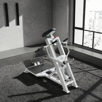 Machine à Rameur Incliné Professionnelle à Barre en T, Direct Usine, avec Manchon de Chargement Large et Cadre Anti-Vibration, Équipement d'Entraînement de Force Dorsale pour Salle de Sport