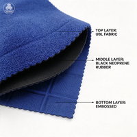 Tissu néoprène durable Anson à boucles auto-agrippantes, doux, pour ceintures de correction des genoux et des coudes de qualité médicale et sportive