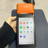 Android 5 inci 11 4G layar sentuh genggam portabel mesin pencetak tanda terima Pos Terminal Pos