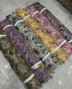 Tela de Seda de Alta Calidad, Ligera, Suave y Elegante, Ideal para Confección de Vestidos, Saris, Bufandas y Diseñadores de Moda - Product Image 3