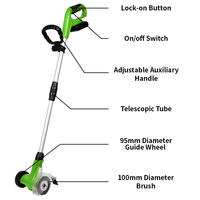 VERTAK 18V Outil de bordure de pelouse sans fil sur batterie, brosse rotative pour désherbage, support OEM personnalisé, qualité DIY