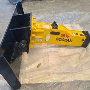 Disjoncteur hydraulique en boîte SB 30 avec composant de noyau de moteur de plaque de direction pour pelles de 2.5 à 4.5 tonnes et pour chargeuses Bobcat - Product Image 2