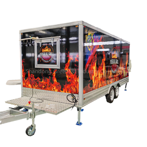 รถเทรลเลอร์อเนกประสงค์รถขายอาหารสำหรับขายปลีกรถขายอาหารไก่ย่างแบบเคลื่อนที่ได้รถเข็นอาหารทำจากไฟเบอร์กลาส - Product Image 6