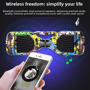 7-Inch Children's Intelligent Two-<b>Wheel</b> Self-balancing Scooters Led 2wheels Hover <b>Board</b> - Product Image 4