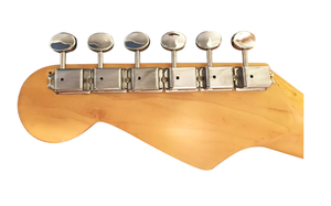 Accordeur de guitare électrique vintage 6R en gros, fabriqué en usine, chevilles d'accordage semi-fermées en alliage de zinc, pièces de quincaillerie pour instruments - Product Image 5