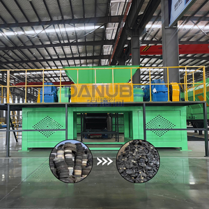 Cheap Price Double Shaft Shredder Car and Motorcycle <b>Tire</b> Shredder - Product Image 1