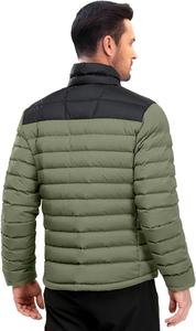 Chaqueta acolchada de invierno para hombre de alta calidad, abrigos recortados con cuello levantado y mangas completas, estilo de trabajo clásico - Product Image 3
