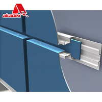 Panneau composite aluminium-plastique pour façade murale intérieure, panneau composite décoratif Dibond 3 mm, panneau composite aluminium