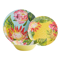 Service de vaisselle rond en mélamine 100%, de qualité alimentaire, pour Restaurant, vaisselle, assiettes rondes, tablettes