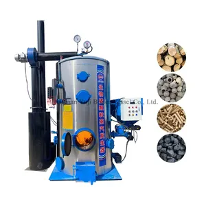 2 ton Industrial caldera de vapor Vertical Wood Firewood Biomass Fired Steam Boiler For Sale