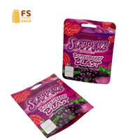 Sachets Mylar personnalisés imprimés 3,5g, refermables, 7g, 14g, 28g, 1lb, pochettes Mylar à fond plat