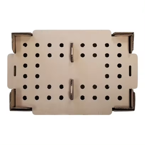 Özel tasarım artı karton 100 adet canlı civciv kuş kutusu güvercin canlı kuş nakliye kutusu - Product Image 2