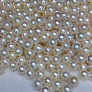 2-12 мм 5A натуральный белый розовый фиолетовый свободные бусины Круглые Жемчужины для изготовления браслетов и ожерелий - Product Image 2