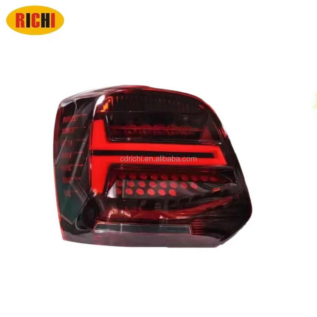 2011-2018 Polo LED Tail Light Car Back Lamp for Vento Rear Light 2015-2018 China for Polo Upgrade with Flowing LED