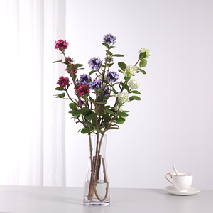 Oh Nghệ Thuật Chất Lượng Cao 84Cm Tú Cầu Nhân Tạo Màu Xanh Lụa Tú Cầu Cho Đám Cưới Trang Trí - Product Image 4