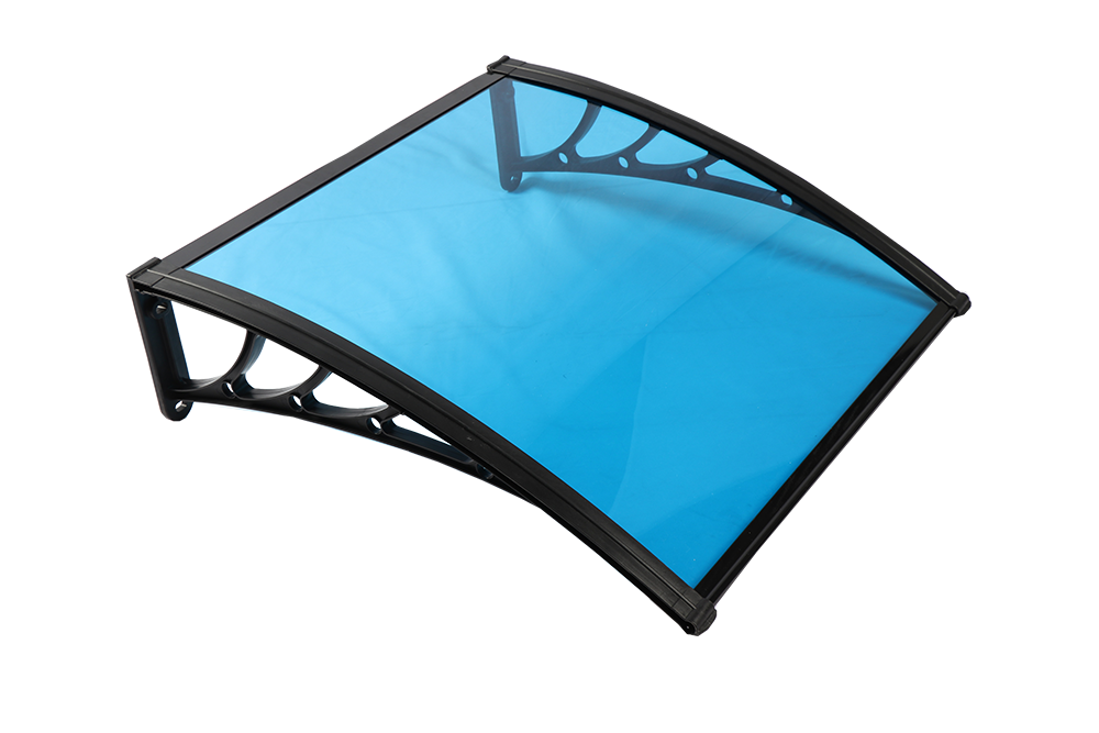 Black bracket blue board