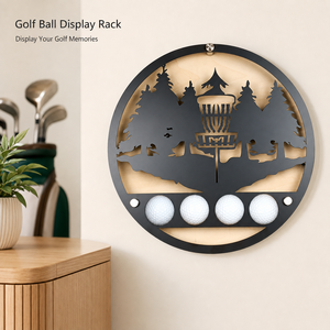 Golf Ball Marker Display Stencil Colorful Press Chips Bag Antique Modern Metal Sturdy One Sided - Product Image 1