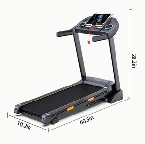Yunpao diskon 2024 alat olahraga rumah kebugaran kardio mesin Treadmill penurun berat badan