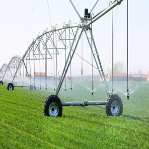 Système d'irrigation à pivot central automatique à entraînement électrique avec arroseur rotatif en plastique pour une distribution uniforme de l'<span class=keywords><strong>eau</strong></span> sur les terres agricoles - Product Image 3