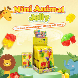 Vente en gros de <span class=keywords><strong>bonbons</strong></span> gelés halal gommeux amusants en forme d'animal <span class=keywords><strong>bonbons</strong></span> et <span class=keywords><strong>bonbons</strong></span> 3D en forme de lion et de tigre <span class=keywords><strong>bonbons</strong></span> mous ODM - Product Image 3