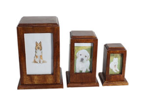 CADRE PHOTO EN BOIS URNE POUR CENDRES D'ANIMAUX - Product Image 6
