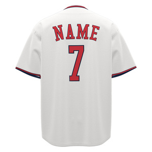 HEALY American Retro Contrast Color Baseball Jersey Breathable <b>Mesh</b> Sporty <b>Short</b> Sleeve Street Wear Top - Product Image 3