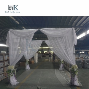 Aluminum Telescopic Pipe and Drape for Wedding Backdrop Decoration Supply and Activities Adjustable Pipe - Product Image 5