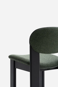 Silla de Comedor Moderna Runxi Archipen, Tapizada en Tela, con Cojín de Cuero, Estructura de Madera Maciza, Silla <span class=keywords><strong>Pamplona</strong></span> para Hogar y Oficina - Product Image 6