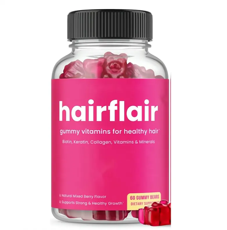 Hair Skin & Nails Gummies with Biotin Premium Hair Growth Vitamins Gummies for Nail Growth OEM Supplement