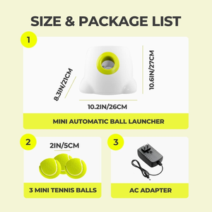 Automatic Pet Ball Thrower Mini Tennis Ball Launcher Toys Durable Dogs Interactive Toy for Dogs Pets Boredom Relief - Product Image 6