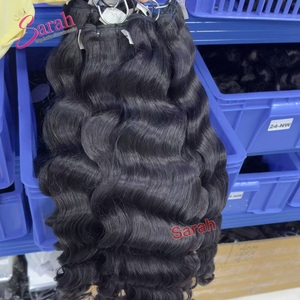 Cheveux Bruts Volumineux Pas Chers, Mèches de Cheveux Humains, Prix de Gros Usine, Perruques à Closure Frisée Indiennes Birmanes, Cheveux Vierges Vietnamiens - Product Image 3