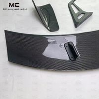 Aileron arrière universel en fibre de carbone véritable style AO pour BMW M2 M3 M4 F87 F82 F83