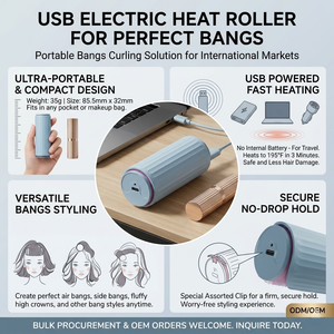 ผู้ผลิตโรลเลอร์ทำความร้อนไฟฟ้าไร้สายแบบควบคุมอุณหภูมิ อุ่นเร็ว ขนาดกะทัดรัด ปรับแต่งได้ตามต้องการ ขายตรงจากโรงงาน - Product Image 5