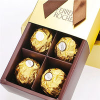 Emballages cadeaux en carton écologiques recyclables de luxe avec logo personnalisé, boîtes à chocolat à tiroir coulissant