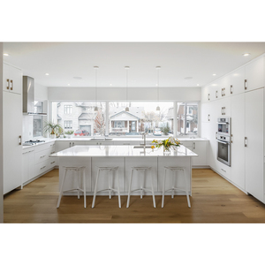 Prix bon marché des fenêtres en vinyle avec double vitrage pour les maisons Design moderne fenêtre panoramique fixe à cadre Upvc blanc - Product Image 6