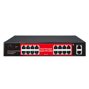 Poe <span class=keywords><strong>Switch</strong></span> <span class=keywords><strong>16</strong></span> Port Cloud gestito da un'app di supporto Gigabit completa che controlla - Product Image 1