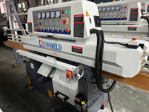 Máquina de Biselado de Vidrio de Alta Eficiencia EWORLD de 4 Cabezas para Procesamiento de Vidrio - Product Image 5