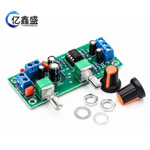 บอร์ดปรีแอมป์ซับวูฟเฟอร์แบบ Single Power 10-24V พร้อมฟิลเตอร์ Low Pass ควบคุมโทนเสียง สำหรับขยายเสียง แบบติดตั้งบน PCB - Product Image 2