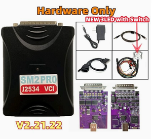 Programmeur SM2 Pro J2534 67-en-1 FW 2.21.21 SM2Pro pour Flash PK PCMTUNER - Product Image 3