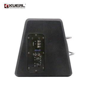Caja de Subwoofer para Auto Kuerl de 8 Pulgadas, Subwoofer Activo de 12V, Salida de Audio Mono, Carcasa de Madera, Exterior de Cuero - Product Image 3