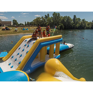 Coussin gonflable commercial pour saut <span class=keywords><strong>aquatique</strong></span> |   <span class=keywords><strong>Parc</strong></span> <span class=keywords><strong>aquatique</strong></span> flottant gonflable pour lacs et piscines - Product Image 3