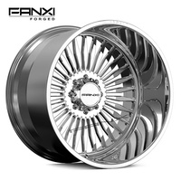 Jantes forgées concaves FANXI KC015 24x14 8x170 6x135 pour Ford F150 F250 F350 20x10 8x180 pour Chevy GMC 2500 avec flotteurs