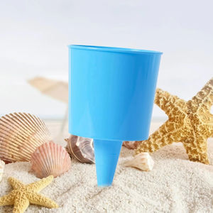 Portavasos Impermeable de Plástico para Playa, Camping, para Guardar Protector Solar, Gafas de Sol y Teléfono - Product Image 6