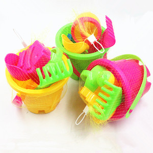 Ensemble de seaux de plage pour enfants, outils de creusement de sable pour nourrissons et tout-petits, jouets d'été pour jeux aquatiques - Product Image 1