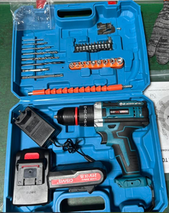Offre Spéciale : Perceuse sans fil 45 Nm, Perceuse à percussion 21 V à vitesse variable pour le bricolage à domicile - Product Image 2