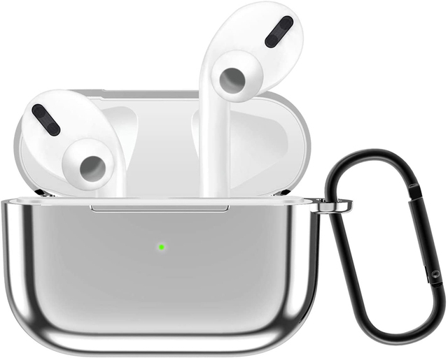 Luxury 2022 New Electroplated Headphone Cover Earphone Case Air Pods Pro Silicone Case for Airpods Pro 2 3