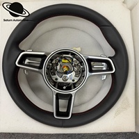 Volant en fibre de carbone pour Porsche 981 991 992 718 Macan Panamera 971 Cayenne Taycan Boxster Cayman GT 918