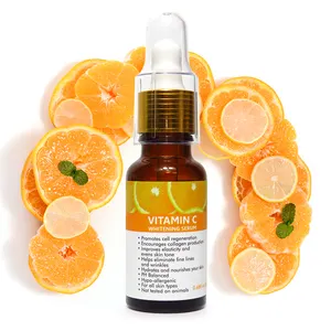 Vitamin c Tiongkok laju pembelian kembali tinggi pemutih kulit antioksidan tanpa logo serum vitamin c untuk kulit